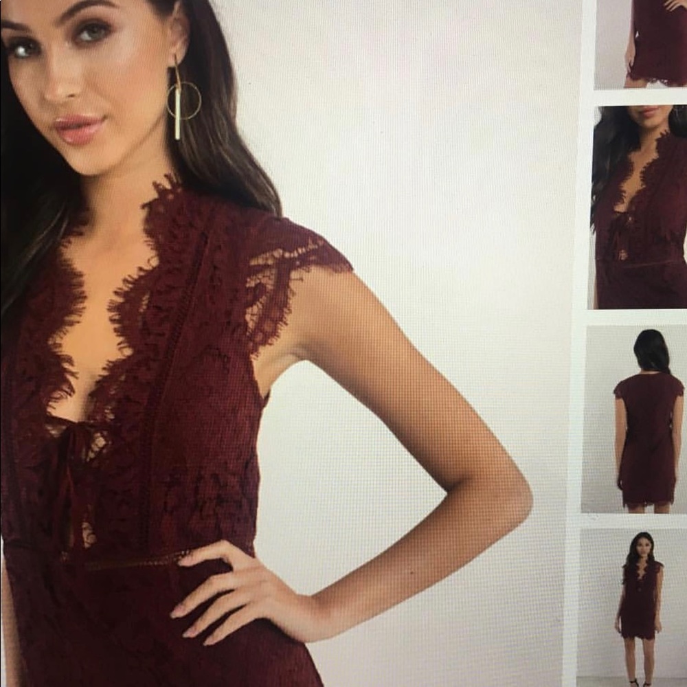 lace shift dress